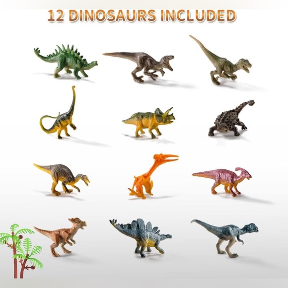 Jumbo glow in the dark dinosaur filled eggs with realistic Dino figurines (NWT) - Picture 5 of 6